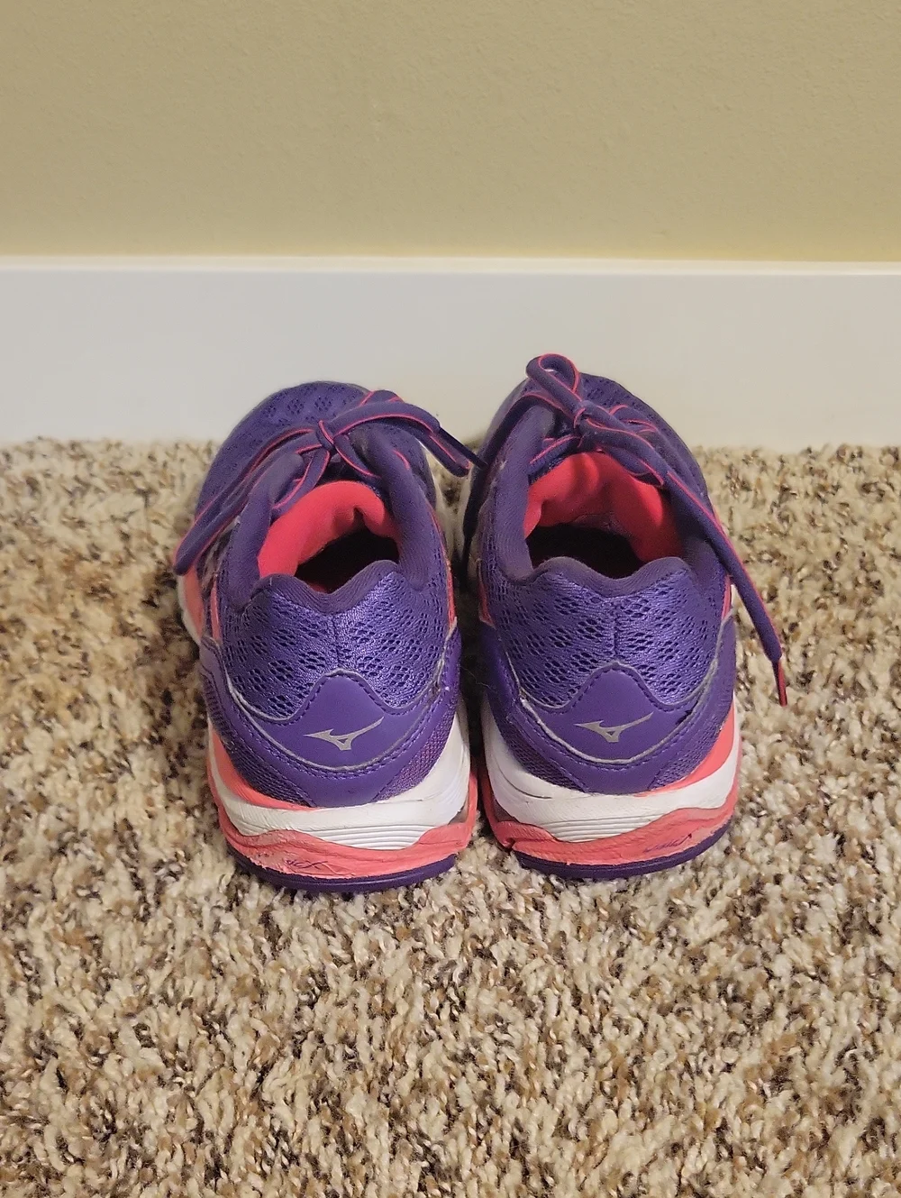 Mizuno Women's Purple with Pink Accent Running Sneakers